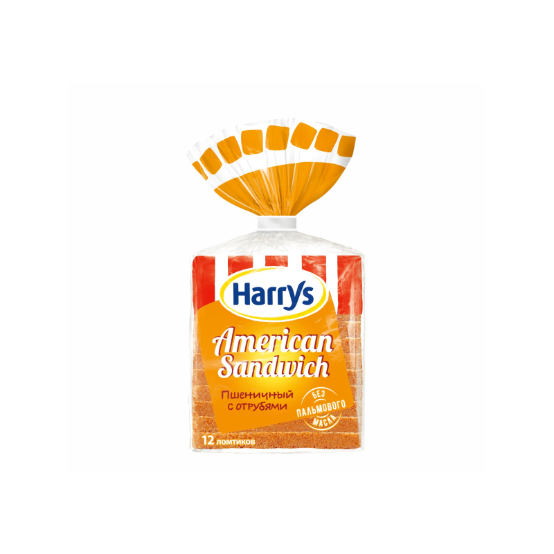 Хлеб для сэндвичей harry s. Хлеб Harry's American Sandwich с отрубями, 515 г. Хлеб Harrys состав.